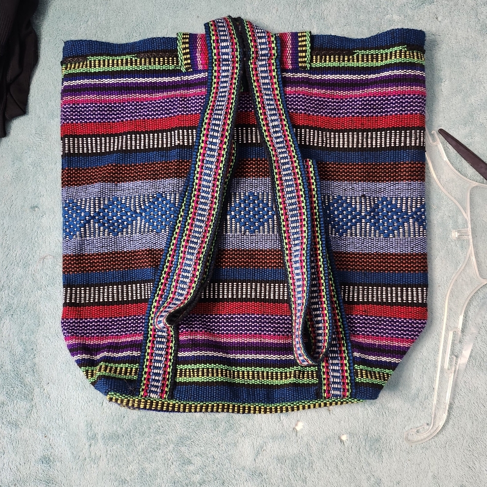 Pinzon Multicolor Striped Backpack - Picture 6 of 6